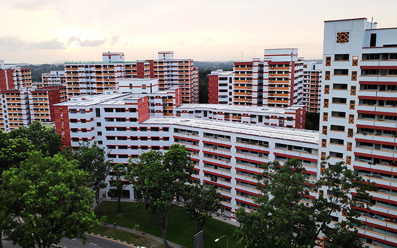 Singapore HDB flats, relevant to property valuation and LTV.